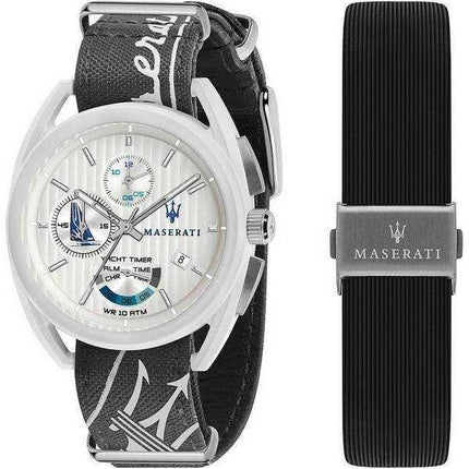 Orologio da uomo Maserati Trimarano Yacht Timer Cronografo al quarzo R8851132002 100M