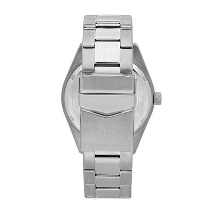 Orologio da uomo Maserati Competizione in acciaio inossidabile quadrante blu al quarzo R8853100029 100M