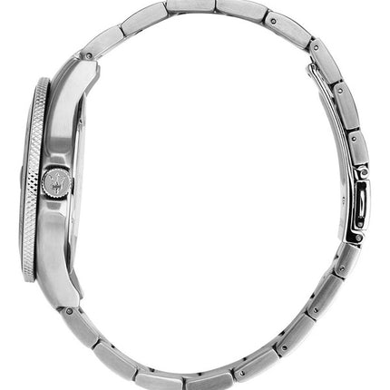 Orologio da uomo Maserati Competizione in acciaio inossidabile con quadrante verde sunray al quarzo R8853100038 100M