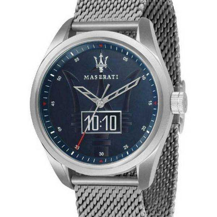 Orologio da uomo Maserati Traguardo con quadrante blu al quarzo R8853112002 100M