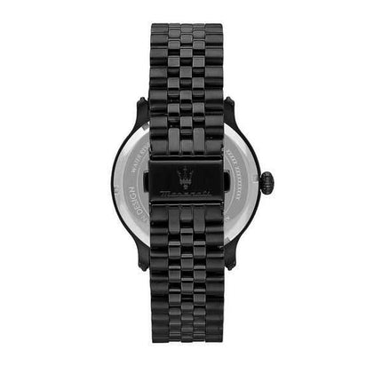 Orologio da uomo Maserati Epoca in edizione limitata in acciaio inossidabile quadrante nero al quarzo R8853118022 100M