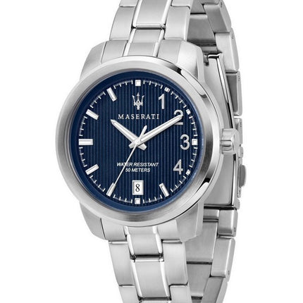 Orologio da donna al quarzo con quadrante blu Maserati Royale R8853137502