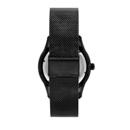 Orologio da uomo Maserati Tradizione quadrante nero Sunray Quartz R8853146001 100M