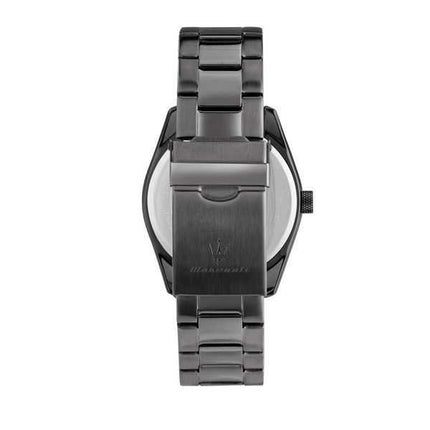 Orologio da uomo Maserati Attrazione in acciaio inossidabile quadrante nero al quarzo R8853151015
