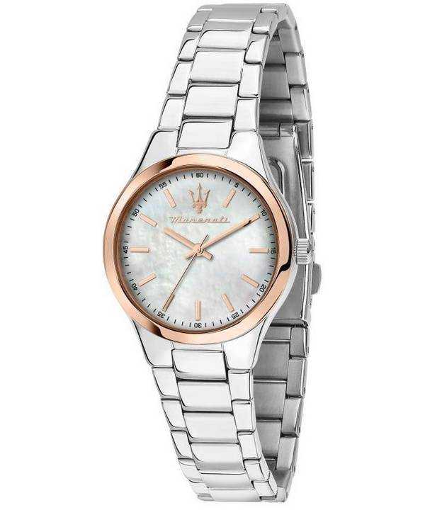 Orologio da donna Maserati Attrazione in acciaio inossidabile con quadrante in madreperla al quarzo R8853151503
