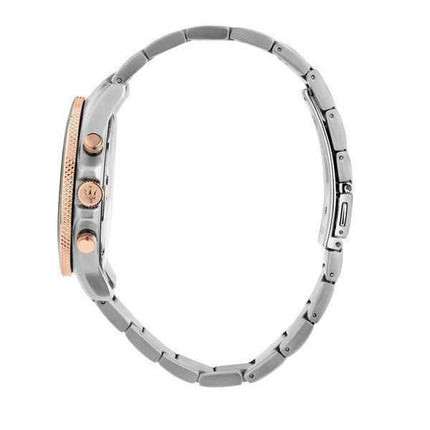 Orologio da uomo Maserati Competizione cronografo bicolore in acciaio inossidabile quadrante verde al quarzo R8873600004 100M