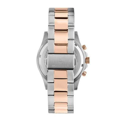 Orologio da uomo Maserati Competizione cronografo bicolore in acciaio inossidabile quadrante verde al quarzo R8873600004 100M