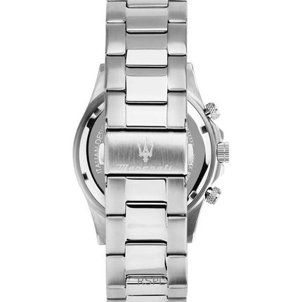 Maserati Competizione Cronografo Acciaio Inox Quadrante Blu Sunray Quarzo R8873600009 100M Orologio da Uomo