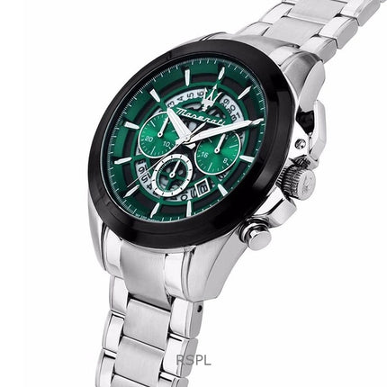 Maserati Traguardo Cronografo Acciaio Inox Quadrante Scheletrato Multicolore Quarzo R8873612060 100M Orologio da Uomo