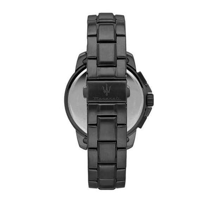 Orologio da uomo Maserati Successo cronografo in edizione limitata in acciaio inossidabile quadrante nero al quarzo R8873621027
