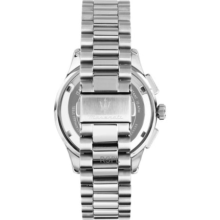 Maserati Sorpasso Cronografo Acciaio Inox Quadrante Verde Sunray Quarzo R8873624002 Orologio da Uomo 100M con Cinturino Extra