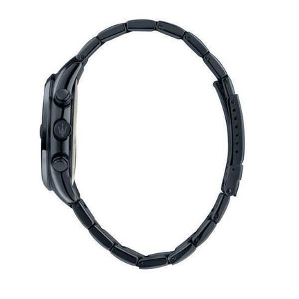 Orologio da uomo Maserati Attrazione cronografo in acciaio inossidabile blu navy quadrante multifunzione al quarzo R8873626003