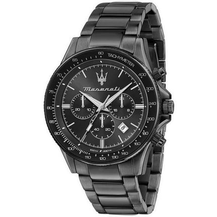 Orologio da uomo Maserati Sfida Limited Edition cronografo quadrante grigio quarzo R8873640016 100M