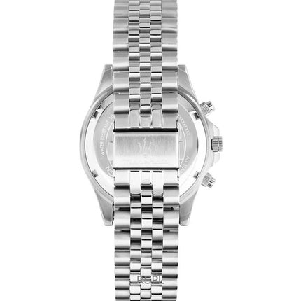 Maserati Sfida Cronografo Acciaio Inox Quadrante Blu Sunray Quarzo R8873640025 100M Orologio da Uomo