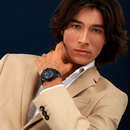 Orologio da uomo Maserati Stile Cronografo in acciaio inossidabile quadrante scheletrato blu al quarzo R8873642012 100M