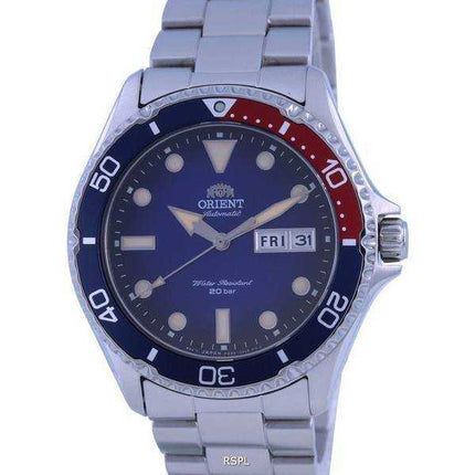 Orologio da uomo Orient Mako Kamasu quadrante blu automatico RA-AA0812L19B 200M da uomo