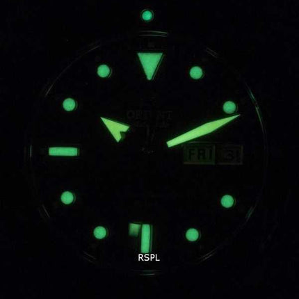 Orologio da uomo Orient Sports Mako Diver&#39;s in acciaio inossidabile automatico RA-AA0814R19B RA-AA0814R39B 200M