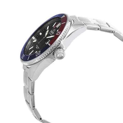 Orologio da uomo Orient quadrante nero in acciaio inossidabile automatico RA-AA0912B19B 200M
