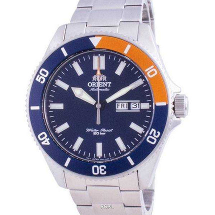Orologio da uomo automatico RA-AA0913L19B 200M in acciaio inossidabile con quadrante blu Orient