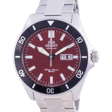 Orologio da uomo Orient Red Dial in acciaio inossidabile automatico RA-AA0915R19B 200M