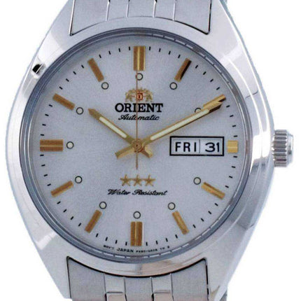 Orologio da uomo Orient 3 Star White Dial Automatic RA-AB0E10S19B 100M