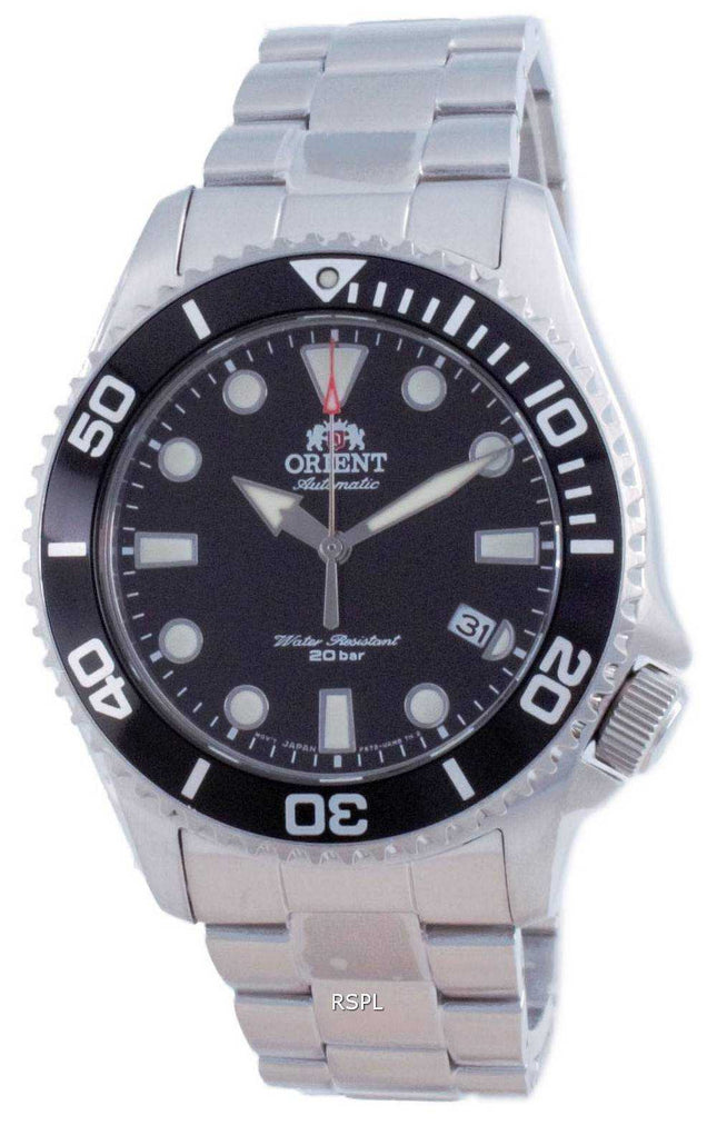Orologio da uomo Orient 70th Anniversary Automatic Diver con quadrante nero RA-AC0K01B00C 200M