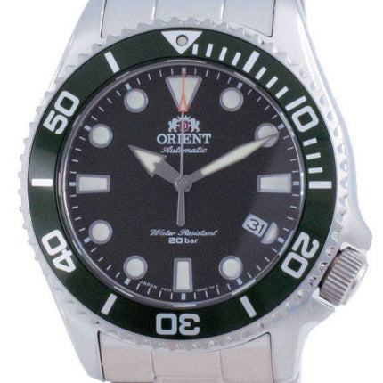 Orologio da uomo RA-AC0K02E00C 200M automatico da sub in acciaio inossidabile con quadrante verde Orient