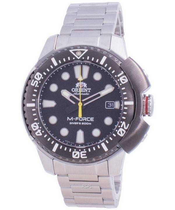 Orient M-Force AC0L 70th Anniversary Automatic Diver&#39;s RA-AC0L01B00B Orologio da uomo 200M realizzato in Giappone
