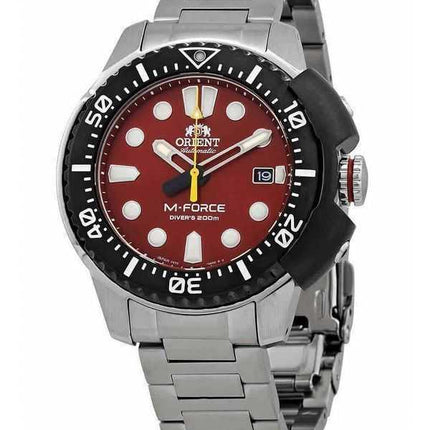 Orient M-Force AC0L 70th Anniversary Automatic Diver&#39;s RA-AC0L02R00B Orologio da uomo 200M realizzato in Giappone
