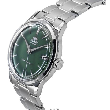 Orologio da uomo Orient Bambino in acciaio inossidabile con quadrante verde erba automatico RA-AC0M09E