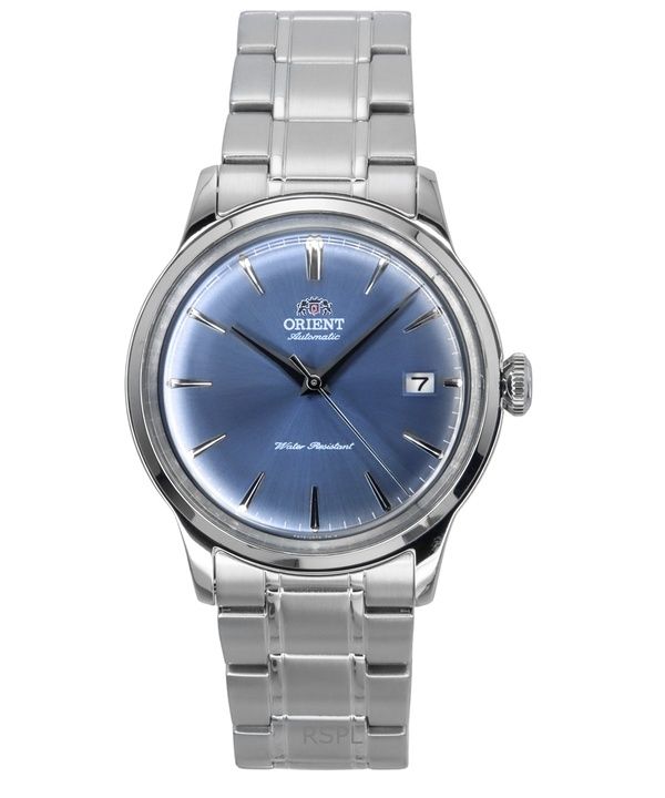 Orologio da uomo Orient Bambino in acciaio inossidabile con quadrante blu chiaro automatico RA-AC0M10L
