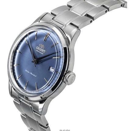 Orologio da uomo Orient Bambino in acciaio inossidabile con quadrante blu chiaro automatico RA-AC0M10L
