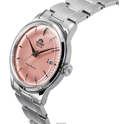 Orologio da uomo Orient Bambino in acciaio inossidabile con quadrante in rame automatico RA-AC0M11Y