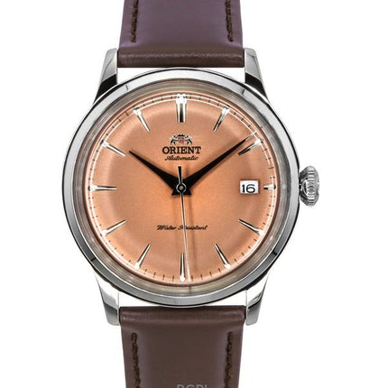 Orologio da uomo Orient Bambino Limited Edition con cinturino in pelle e quadrante in rame, automatico RA-AC0M15Y