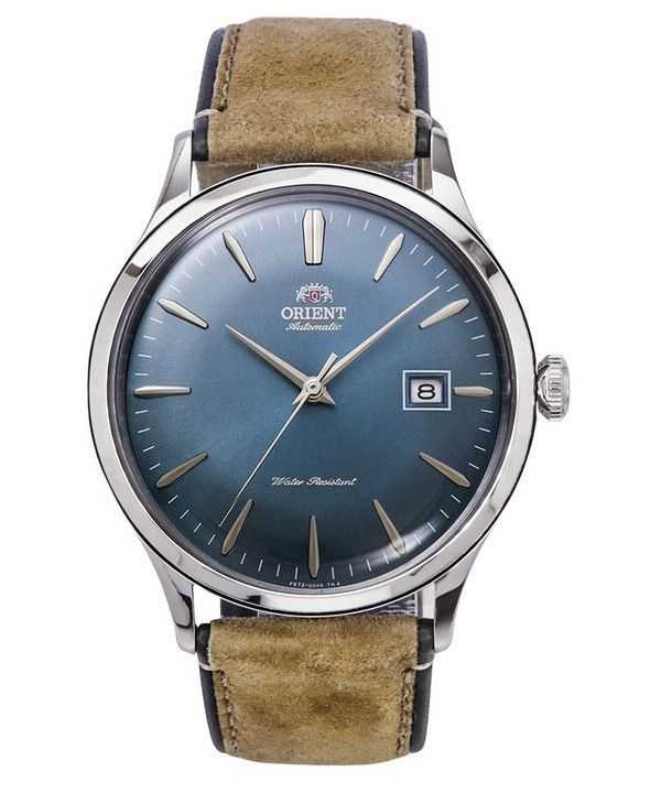 Orologio da uomo Orient Bambino versione 4 Classic quadrante blu automatico RA-AC0P03L10B RA-AC0P03L30B