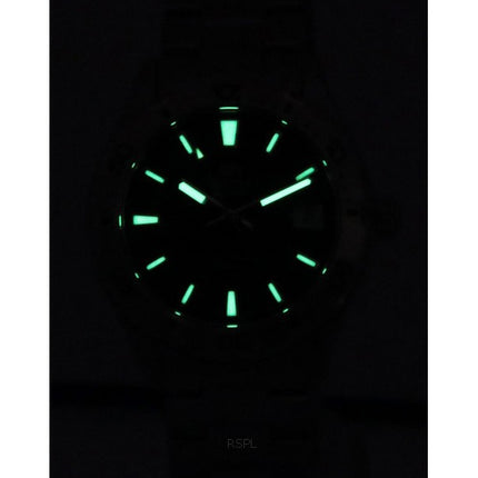 Orologio da uomo Orient Sports Mako in acciaio inossidabile con quadrante nero, automatico, subacqueo RA-AC0Q01B10B RA-AC0Q01B30