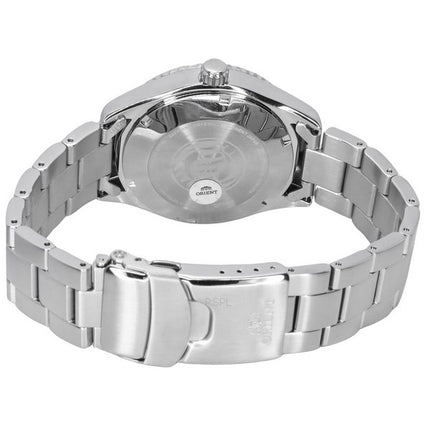 Orologio da uomo Orient Sports Mako in acciaio inossidabile con quadrante nero, automatico, subacqueo RA-AC0Q01B10B RA-AC0Q01B30