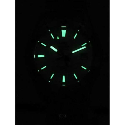 Orologio da uomo Orient Sports Mako in acciaio inossidabile con quadrante bianco, automatico, subacqueo RA-AC0Q03S10B RA-AC0Q03S