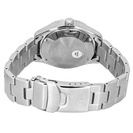 Orologio da uomo Orient Sports Mako in acciaio inossidabile con quadrante bianco, automatico, subacqueo RA-AC0Q03S10B RA-AC0Q03S