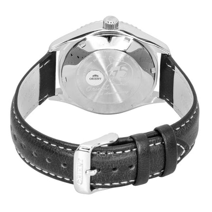 Orologio da uomo Orient Mako 40 Peanuts Limited Edition con cinturino in pelle e quadrante bianco, automatico, subacqueo, RA-AC0Q08S, 200 m