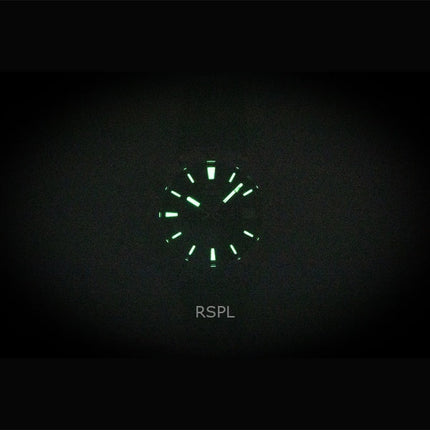 Orologio da uomo Orient Mako con cinturino in silicone e quadrante verde, automatico, subacqueo, RA-AC0Q11E 200M
