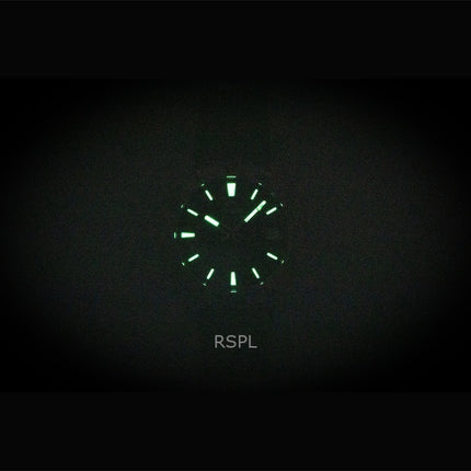 Orologio da uomo Orient Mako con cinturino in silicone e quadrante verde, automatico, subacqueo, RA-AC0Q11E 200M