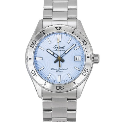 Orologio da uomo Orient Mako 40 75th Anniversary Limited Edition con quadrante blu chiaro, automatico, subacqueo, RA-AC0Q12L, 200 m