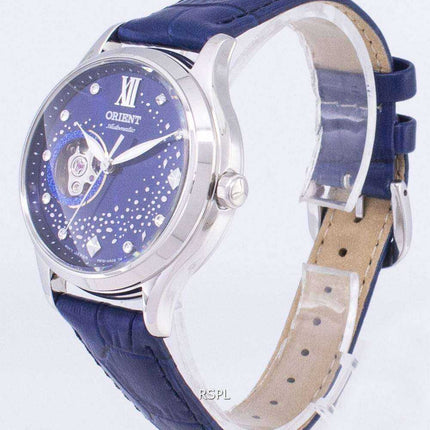 Orologio da donna Orient Automatic RA-AG0018L10B RA-AG0018L30B Open Heart Diamond Accents