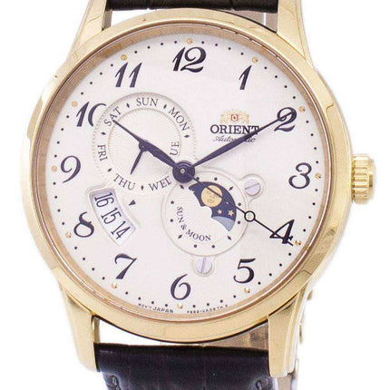 Orologio da uomo automatico Ra-AK0002S10B Orient Sun and Moon