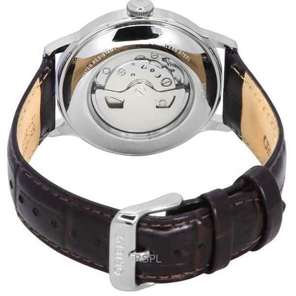 Orologio da uomo Orient Classic Bambino versione 8 cinturino in pelle quadrante beige automatico RA-AK0702Y