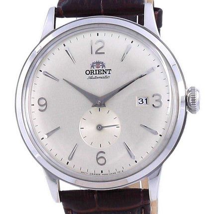 Orologio da uomo automatico RA-AP0003S10D in pelle con quadrante beige classico Orient