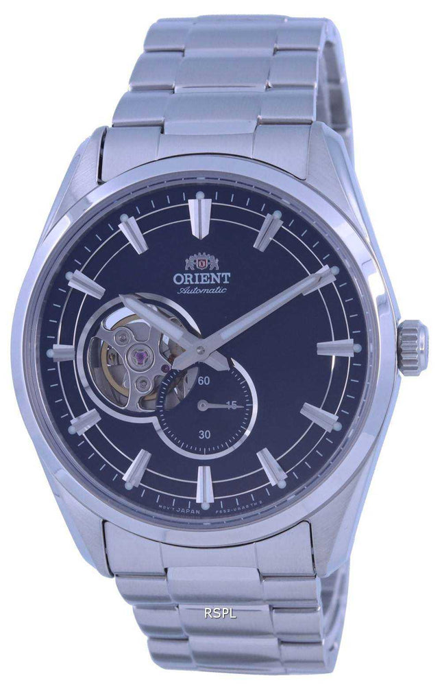 Orient contemporaneo cuore aperto quadrante blu automatico orologio da uomo RA-AR0003L10B