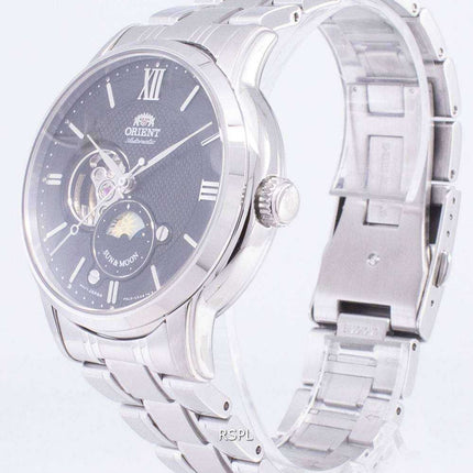 Orient Sun and Moon RA-AS0002B10B Orologio da uomo automatico a cuore aperto