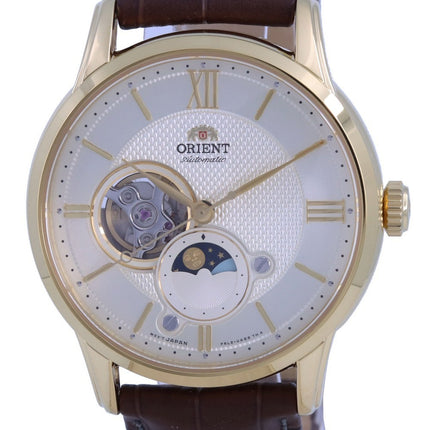 Orologio da uomo Orient Classic Sun And Moon Open Heart Automatic RA-AS0010S10B RA-AS0010S30B